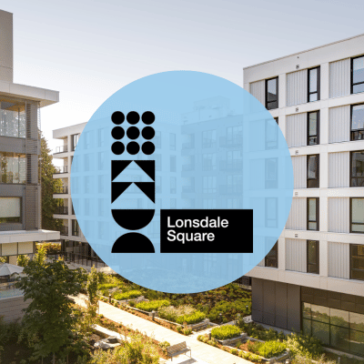 Exterior of Lonsdale Square Apartments.